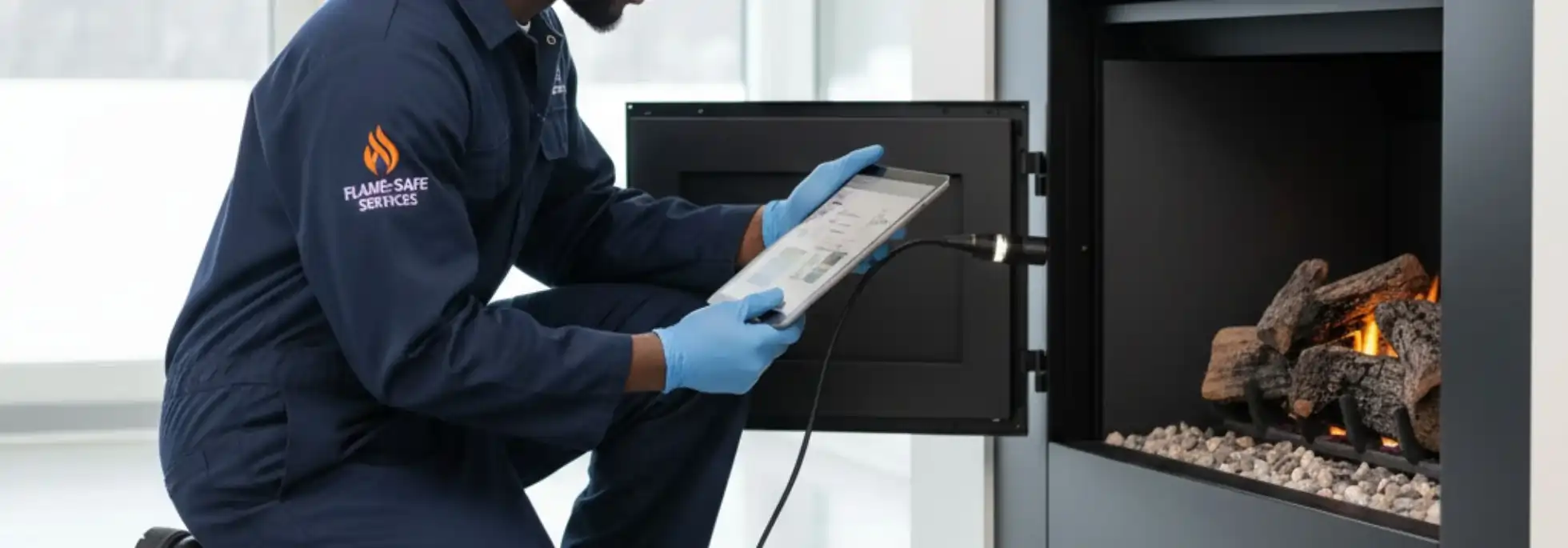  Gas Fireplace Inspection - HVAC Ailsa Craig