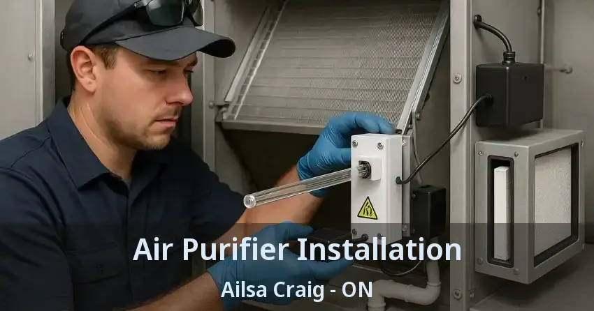 Air Purifier Installation Ailsa Craig - ON