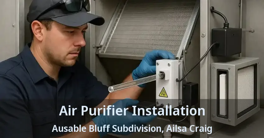 Air Purifier Installation Ausable Bluff Subdivision, Ailsa Craig - ON