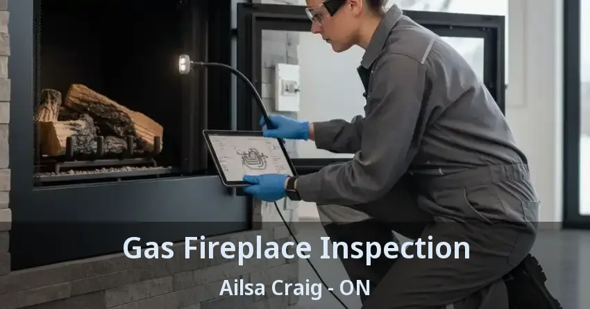 Gas Fireplace Inspection Ailsa Craig - ON