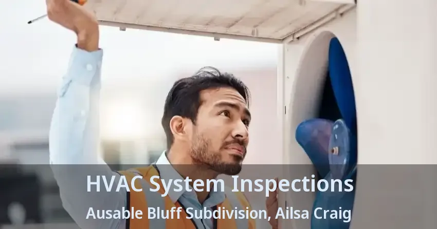 HVAC System Inspections Ausable Bluff Subdivision, Ailsa Craig - ON