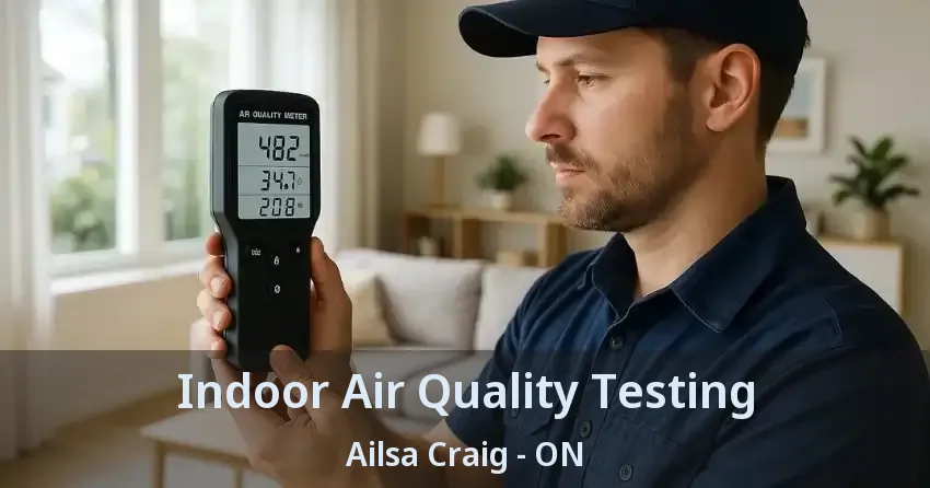 Indoor Air Quality Testing Ailsa Craig - ON